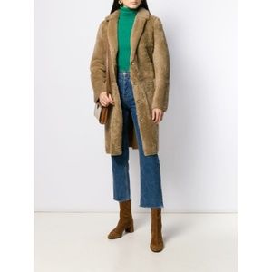 Yves Salomon Meteo Shearling mid-length Coat